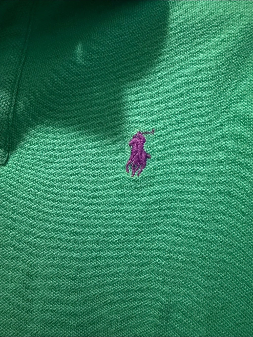 Polo Ralph Lauren Green Short Sleeve Polo Shirt M(10-12)